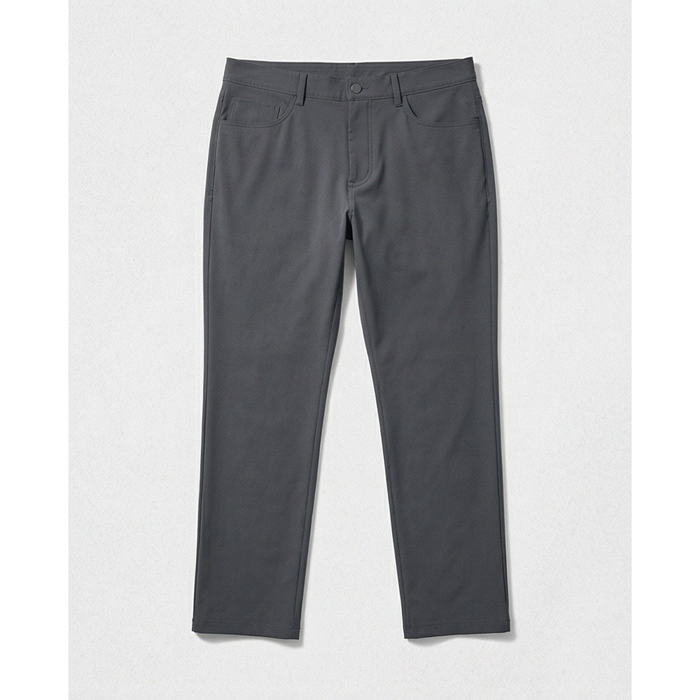 Tommy‎ Bahama Mens 38x30 Gray Recycled Poly Spandex Flat Front Golf Pants